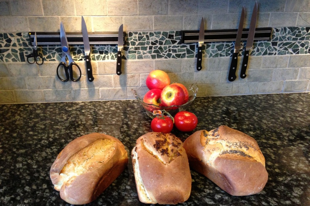 It's impossible to describe what the kitchen smells like right now.